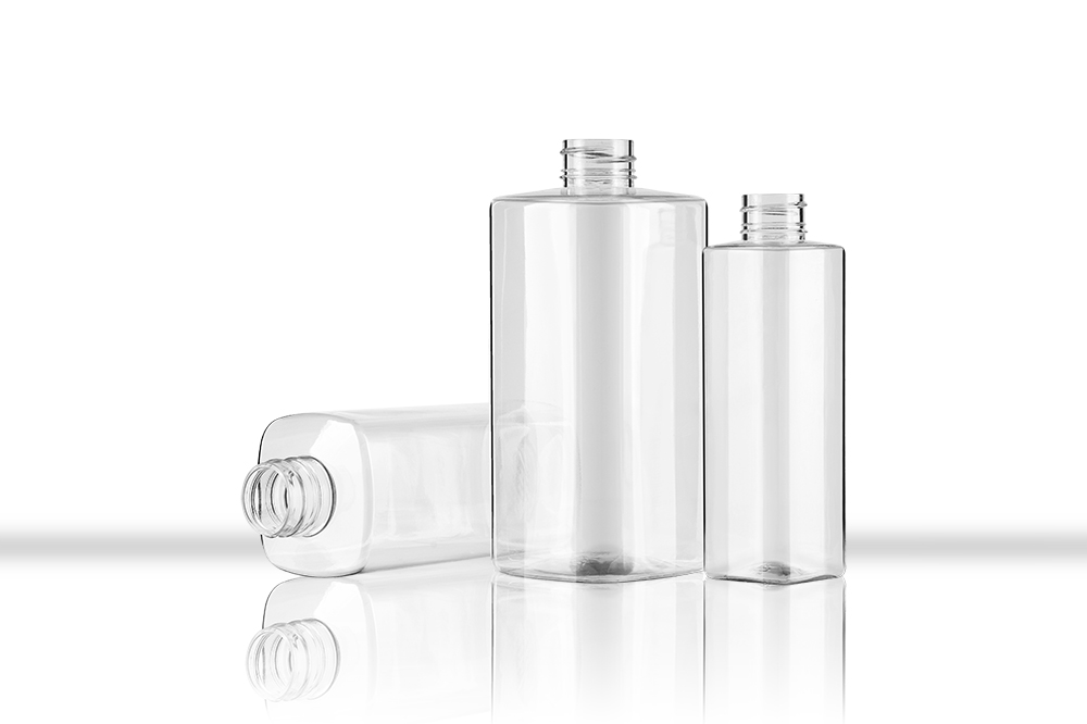 Линейка ПЭТ флаконов Квадратная - фото