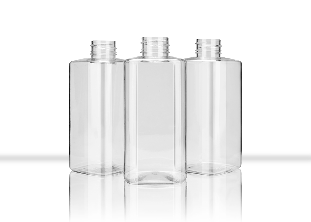 ПЭТ бутылка 300 мл Квадратная - фото